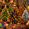DIY Crystal Bead Christmas Tree Kit, Sparkling Desk Decoration