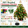 DIY Crystal Bead Christmas Tree Kit, Sparkling Desk Decoration