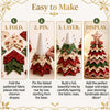 DIY Quilted Christmas Tree Sewing Kit, Holiday Craft Gift