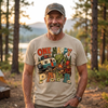 Happy Camping Papa Shirt, Retro Campfire Tee for Dads