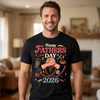 Happy Fathers Day 2026 T-Shirt, Retro Dad Handshake Tee