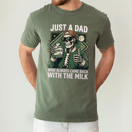 Funny Dad Milk Shirt, Skeleton Tee, Gift for Father's Day