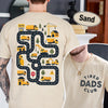 Construction Road Track Dad Tee, Tired Dads Club, Father's Day Gift