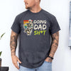 Funny Dad Shirt, Skeleton on Toilet Tee, Hilarious Father Gift