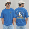 Personalized Tired Dad Seagull T-Shirt, Custom Kids Name Tee