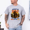 Funny Dad Bigfoot T-Shirt, Always Came Back With the Milk