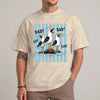 Funny Father's Day Seagull T-Shirt, Screaming Dad Birds Tee