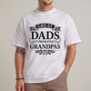 Funny Grandpa Shirt for Dads, Great Dads Get Promoted to Grandpas Tee