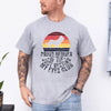 Funny Napping T-Shirt for Dads, Proud Member Just Resting My Eyes