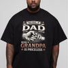 Grandpa Gift T-Shirt for Fathers Day, Dad Honor Grandpa Priceless Tee