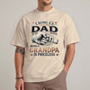 Grandpa Gift T-Shirt for Fathers Day, Dad Honor Grandpa Priceless Tee