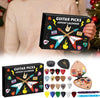 Guitar Picks Advent Calendar, Music Gift Set with Pick Case