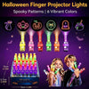 36PCS Halloween Finger Lights for Kids, Spooky Party Favor Set