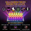 36PCS Halloween Finger Lights for Kids, Spooky Party Favor Set