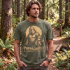 Personalized Papasquatch Shirt, Custom Name Bigfoot Grandpa Tee