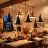 24PCS Hanging Witch Hats Halloween Decor, Floating Ceiling Display