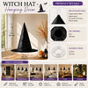 24PCS Hanging Witch Hats Halloween Decor, Floating Ceiling Display