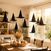 24PCS Hanging Witch Hats Halloween Decor, Floating Ceiling Display
