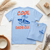 Personalized Cool Dads Club Shirt, Custom Name Surf Alligator Tee
