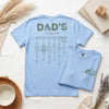 Personalized Dad Fishing Shirt, Custom Name Lures Tee, Reel Cool Dad Gift