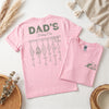 Personalized Dad Fishing Shirt, Custom Name Lures Tee, Reel Cool Dad Gift
