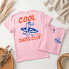 Personalized Cool Dads Club Shirt, Custom Name Surf Alligator Tee