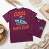 Personalized Cool Dads Club Shirt, Custom Name Surf Alligator Tee