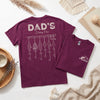 Personalized Dad Fishing Shirt, Custom Name Lures Tee, Reel Cool Dad Gift
