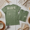 Personalized Dad Fishing Shirt, Custom Name Lures Tee, Reel Cool Dad Gift