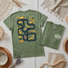 Construction Road Track Dad Tee, Tired Dads Club, Father's Day Gift