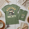 Rad Dad Society Shirt, Cool Father Skull Snake Tee, Dad Gift