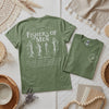 Christian Fishing T-Shirt, Matthew 4:19 Tee, Dad Gift