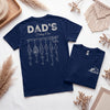 Personalized Dad Fishing Shirt, Custom Name Lures Tee, Reel Cool Dad Gift