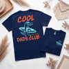 Personalized Cool Dads Club Shirt, Custom Name Surf Alligator Tee