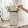 Custom Name Book Vase, Personalized Wedding Gift, Vintage Love Story Decor
