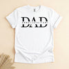 Personalized Dad Shirt With Kids Names, Custom Father Tee