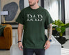 Personalized Dad Shirt With Kids Names, Custom Father Tee
