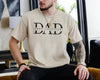 Personalized Dad Shirt With Kids Names, Custom Father Tee