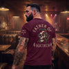 Personalized Father of Mayhem Shirt, Custom Kids Names Sleeve Tee, Cool Edgy Dad Gift