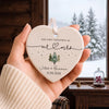 Personalized First Christmas as Mr and Mrs Ornament, Custom Names
