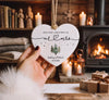 Personalized First Christmas as Mr and Mrs Ornament, Custom Names