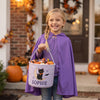Personalized Halloween Trick or Treat Basket, Custom Name Candy Bucket for Kids