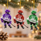 Personalized Hockey Player Christmas Ornament, Custom Name & Number Gift