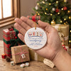Personalized Mahjong Christmas Ornament, Custom Name Keepsake 2026