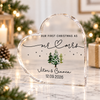 Personalized Mr and Mrs Acrylic Heart Plaque, Custom Names & Date