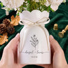 Personalized Wedding Vase, Custom Name Ceramic Flower Vase Gift