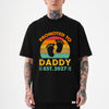 Promoted to Daddy 2027 T-Shirt, Retro New Dad Gift Tee