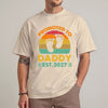 Promoted to Daddy 2027 T-Shirt, Retro New Dad Gift Tee