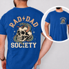 Rad Dad Society Shirt, Cool Father Skull Snake Tee, Dad Gift