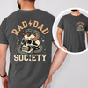 Rad Dad Society Shirt, Cool Father Skull Snake Tee, Dad Gift